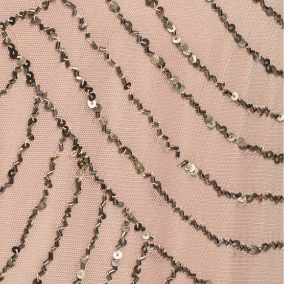 Small bag of beads for Adrianna Papell‎ Taupe Pink - Picture 6 of 7